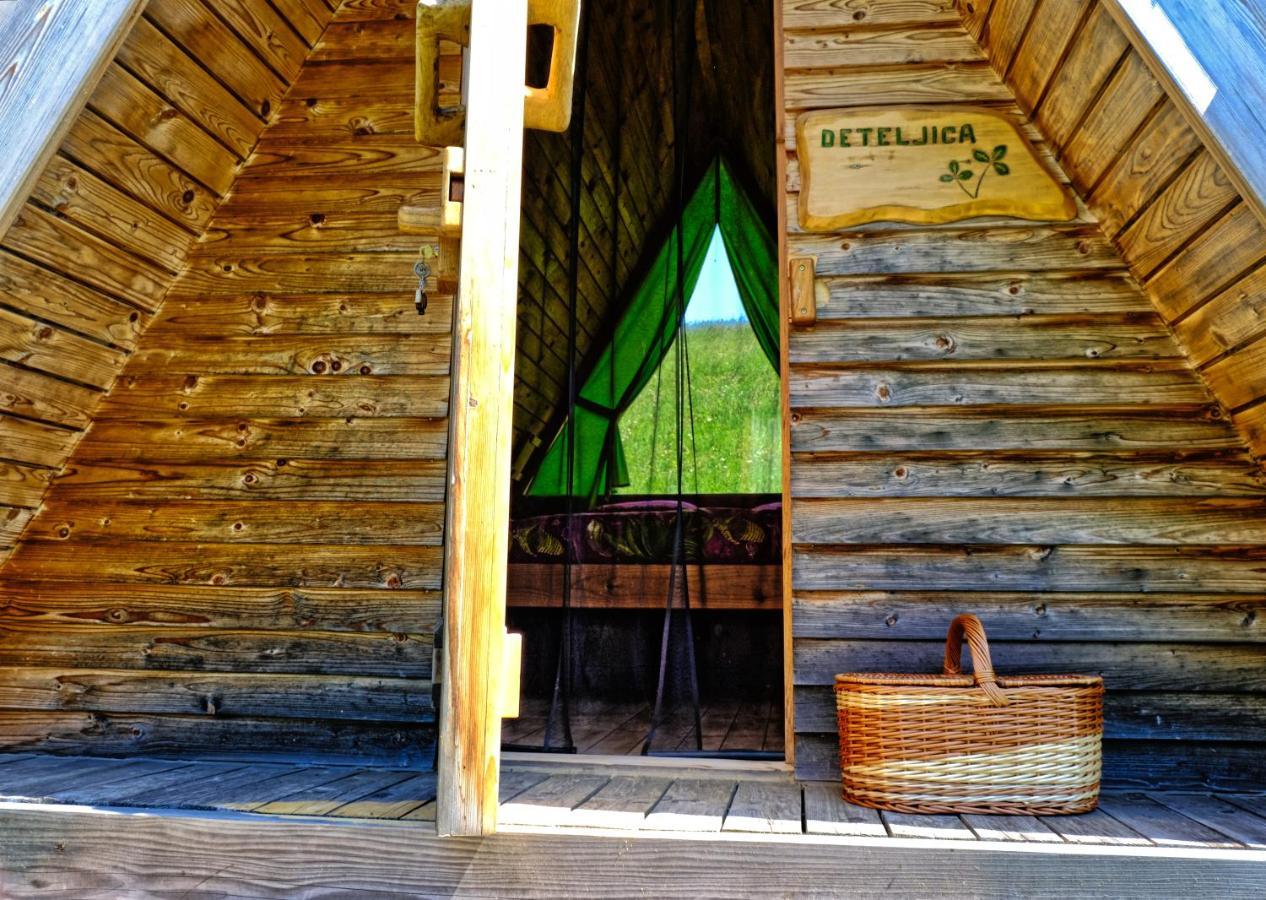 Отель Glamping Brodej Vitanje Экстерьер фото