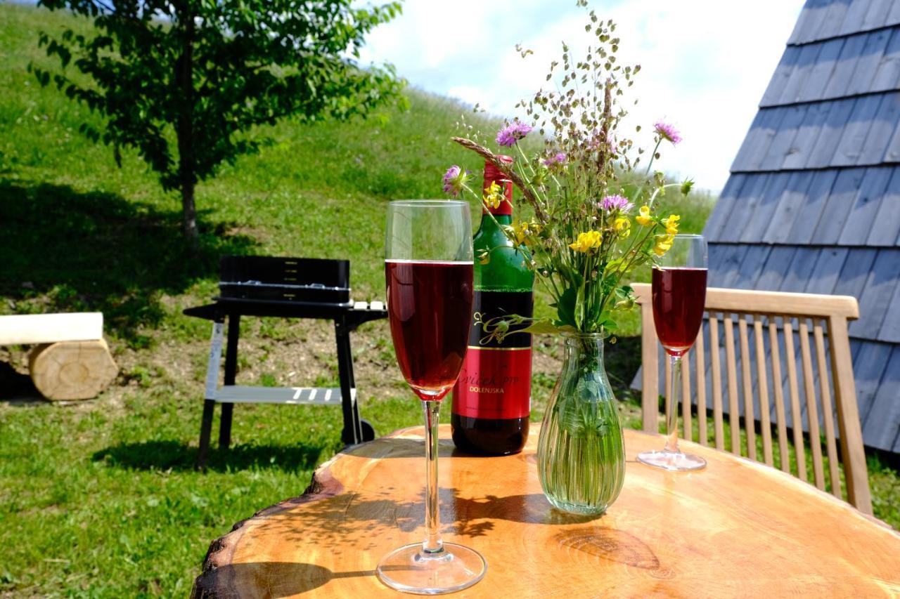 Отель Glamping Brodej Vitanje Экстерьер фото
