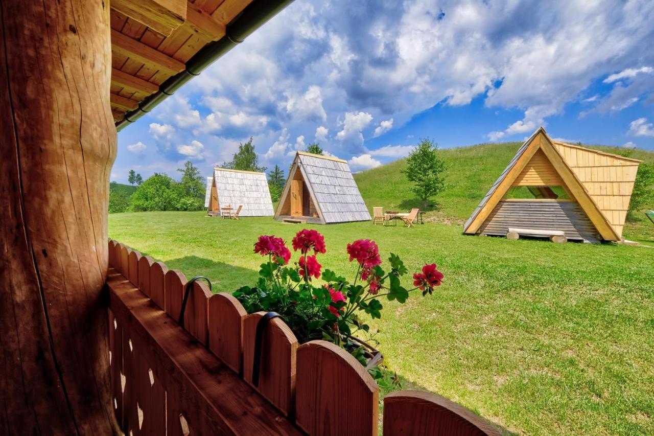 Отель Glamping Brodej Vitanje Экстерьер фото