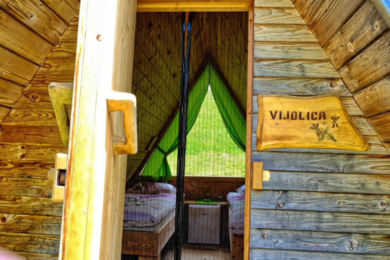 Отель Glamping Brodej Vitanje Экстерьер фото